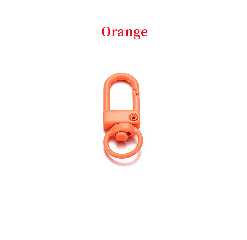 10pcs/lot 12*33mm Dog Buckle Zinc Alloy Bag Hook Buckle Key Ring Connectors For DIY Jewelry Making Supplies
