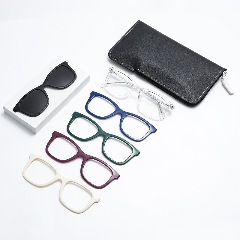 1Pc Magnetic Polarized Sunglasses for Driving, Nearsightedness, Men and Women, Cycling