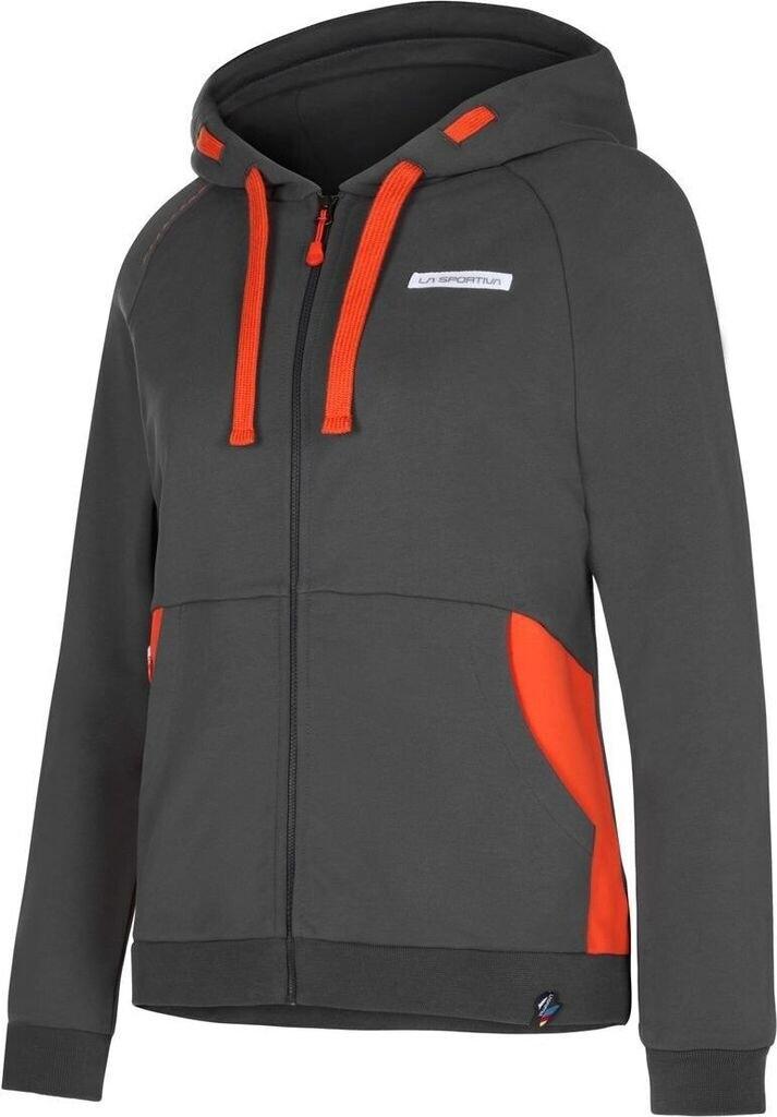 Jacket La Sportiva Kaos Hoody Women Carbon Cherry Tomato