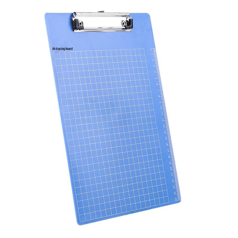 A4 Flat Clip Plastic Clipboard (10-Pack)