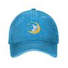A Cute Cartoon Mouse On The Moon Baseball Cap for Unisex Women Vintage Trucker Hat Hats