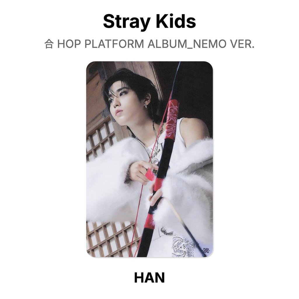 Stray Kids HOP PLATFORM ALBUM_NEMO VER. Official Photocard