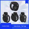 Cobra Escape-Proof Male Chastity Cage Lock for Cross-Dressers