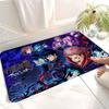 Jujutsu Kaisen Cartoon Bath Mat Kids Room Bedroom Decoration Balcony Anti-Slip Doormat Living Room Alfombra