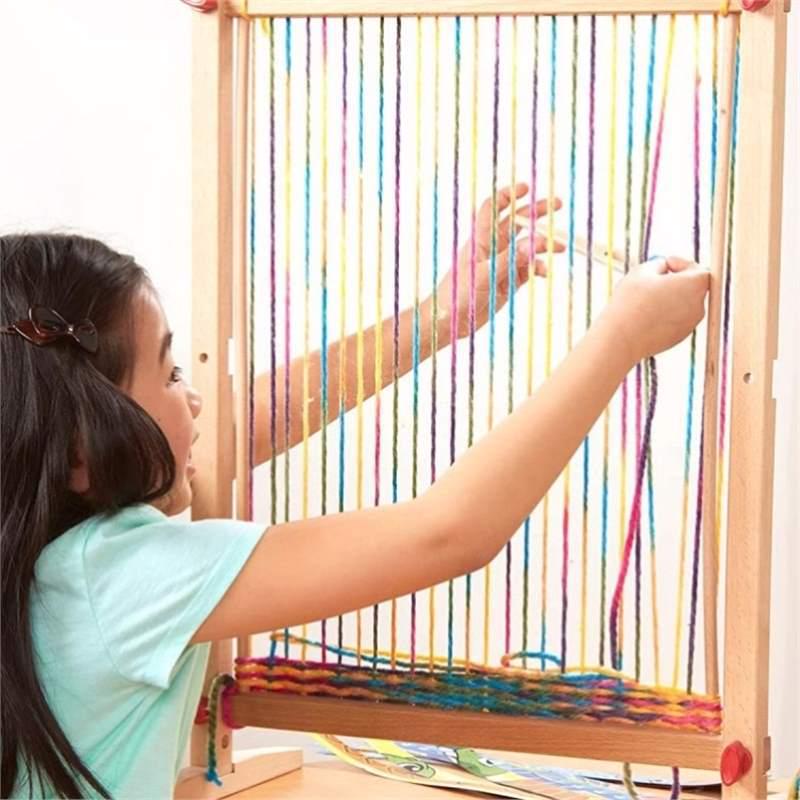 Preschool Weaving Area Textile Craft Set for Kids