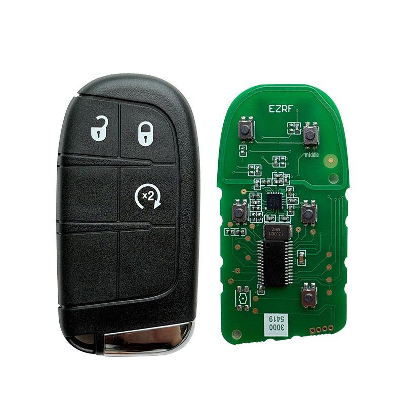 M3N-40821302 4A Chip 433MHz for Jeep Compass Remote Key with SIP22 Blade