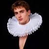 Carnival Clown Ruffle Collar - Retro Cosplay Accessory