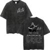 Vintage Washed Luke Combs Tour  Print Tshirt Men Women Summer Casual Fashion Tshirts High Quality Cotton Oversized T Shirt