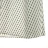 MidiUmi Made In Japan Striped Pattern Long Sleeve Collarless Button Knee-length Dress Women Used