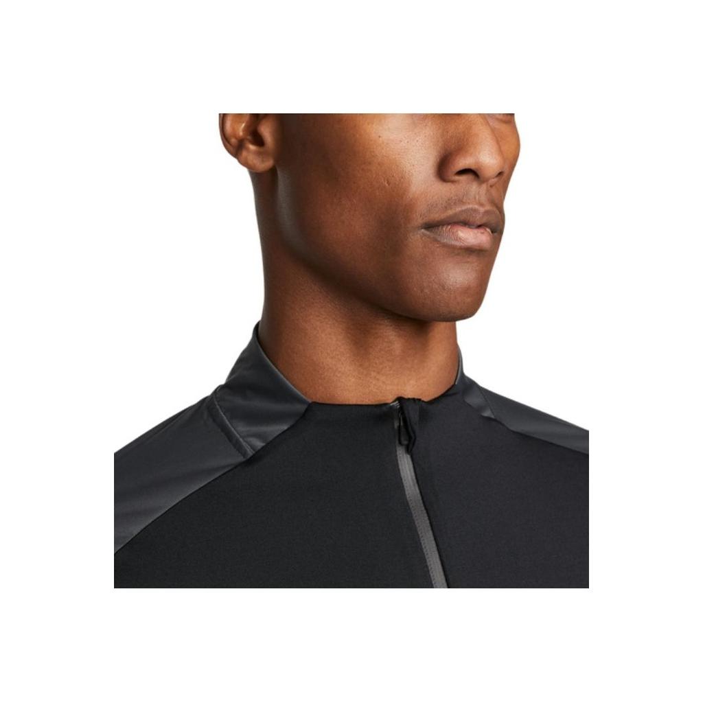 Nike Dri-Fit Trail Running Quick-Dry Eco-Friendly Fitness Shirt Men Tops Black DD5709-010