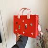 Leather women's bag  monochromatic  zipper  women's shoulder bag  beach bag  waterproof bags  new fashion