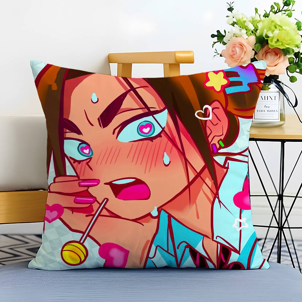 

Семейная Любовь Аниме A-Alien Stage-MT Наволочка с Принтом Матовый Флис Подушка Кожа Младенца На ощупь Экологически Чистый Сублимационный Краситель 12x12Inch