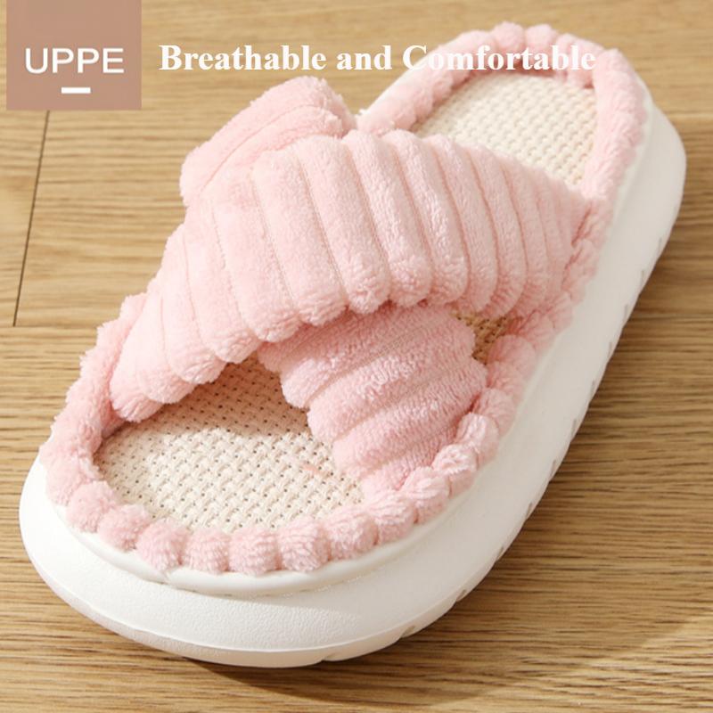 Corduroy home cotton mop indoor EVA thick-soled non-slip floor to keep warm at home