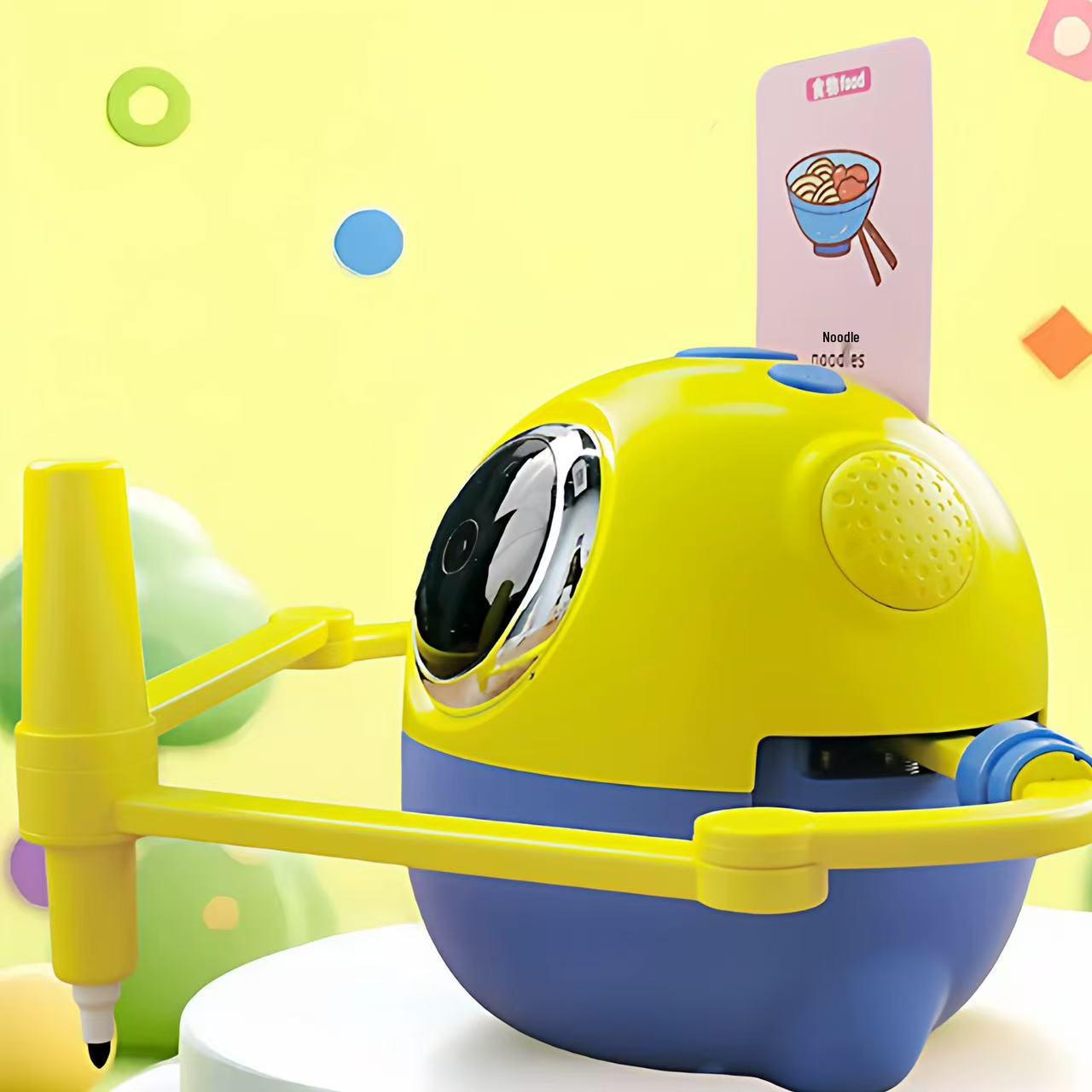 Умный робот-художник для детей Миньоны: Образовательная игрушка для творчества и развития с автоматической камерой