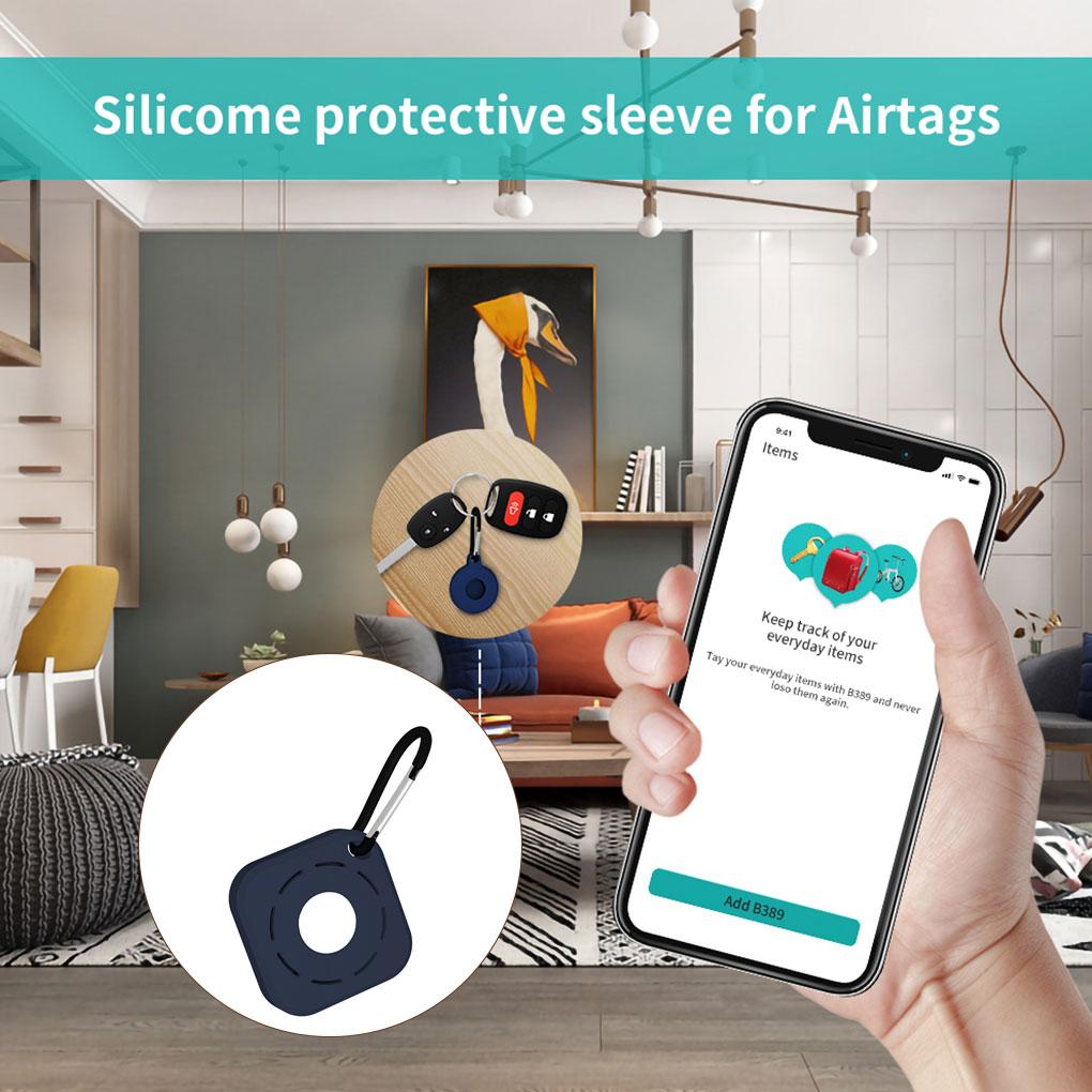 Scratch\-proof Dust\-proof Case Round Locator Silicone Hollow Replacement for