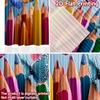 Flat Printing Window Treatment Curtains Colorful Butterflies Pencils Digital Printed Polyester Drapes Family Party Curtain Set Of 2 Made Washable