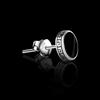 Personalized 925 Silver Earrings Men'S Single Earrings Street Punk Hip-Hop Jewelry