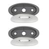 2472826 Oval Bath Tub Pillow Insert for J300 Series 2007 2013 Models Including J310 To J385 with Back Mount Holder