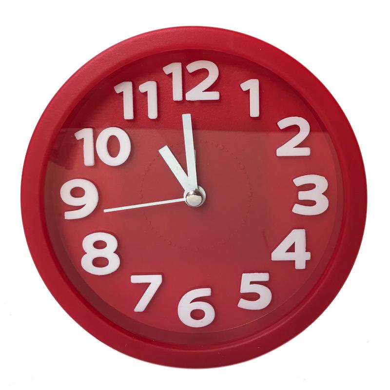 3D Digital Silent Alarm Clock for Children and Students