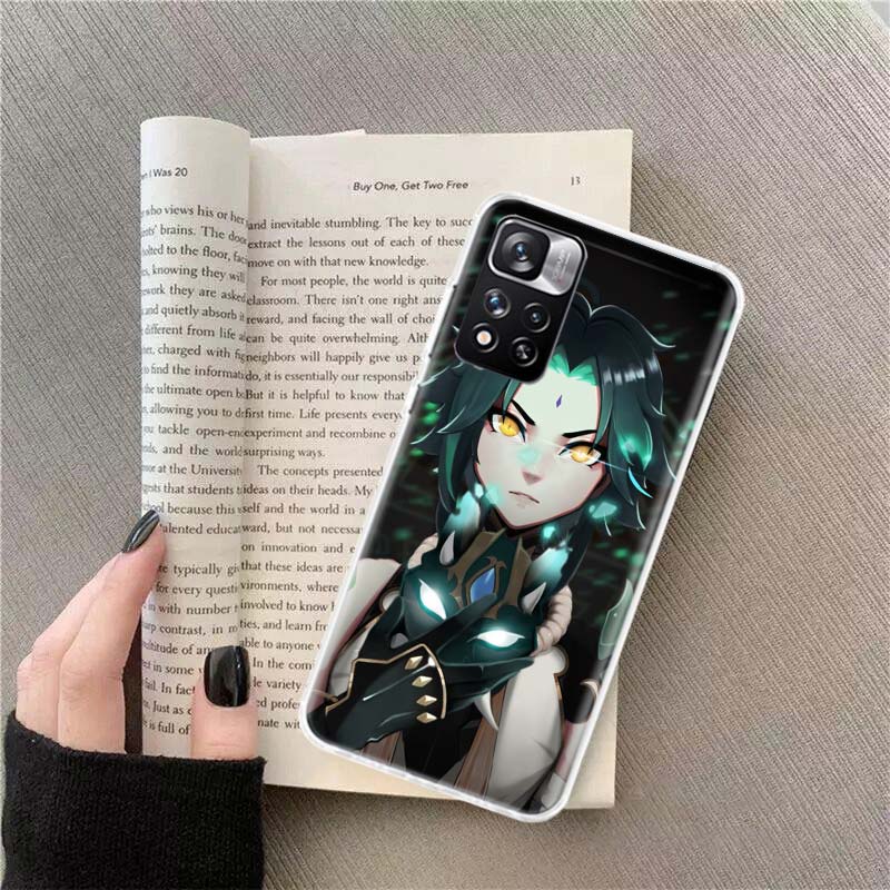 Xiao Genshin Impact Phone Case For Xiaomi Poco X4 F4 GT X3 NFC X5 X6 X7 Pro 5G M5 M5S M3 F5 Mi F6 F3 F2 F1 Cover Coque Fundas TP