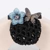 Headwear Butterfly Korean Bun Snood Hairgrips Cover Net Women Spring Clips Professional Headdress