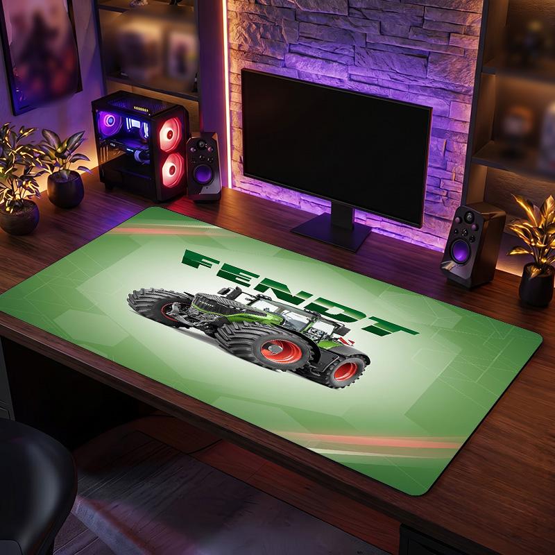 Fendt Print Grote Muispad Glad Oppervlak Anti?Antislip Bureauonderlegger Voor Gaming Kantoor Laptop Decoratie