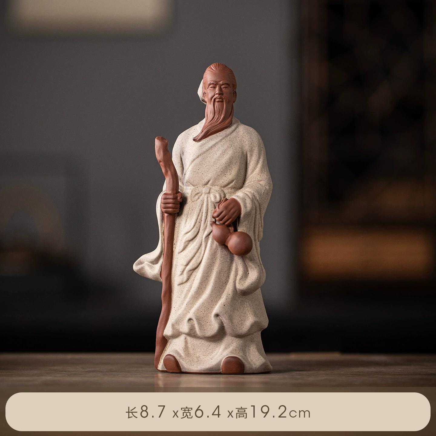 

Фигурка древнекитайского врача, керамическая статуэтка Бянь Цюэ и Сунь Сымяо, культура традиционной китайской медицины, домашний декор для кабинета