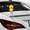 Solar Powered Swinging Chicken Car Dashboard Decoration Creative Cartoon Accessories Gift Interior Doll Car Q8E0