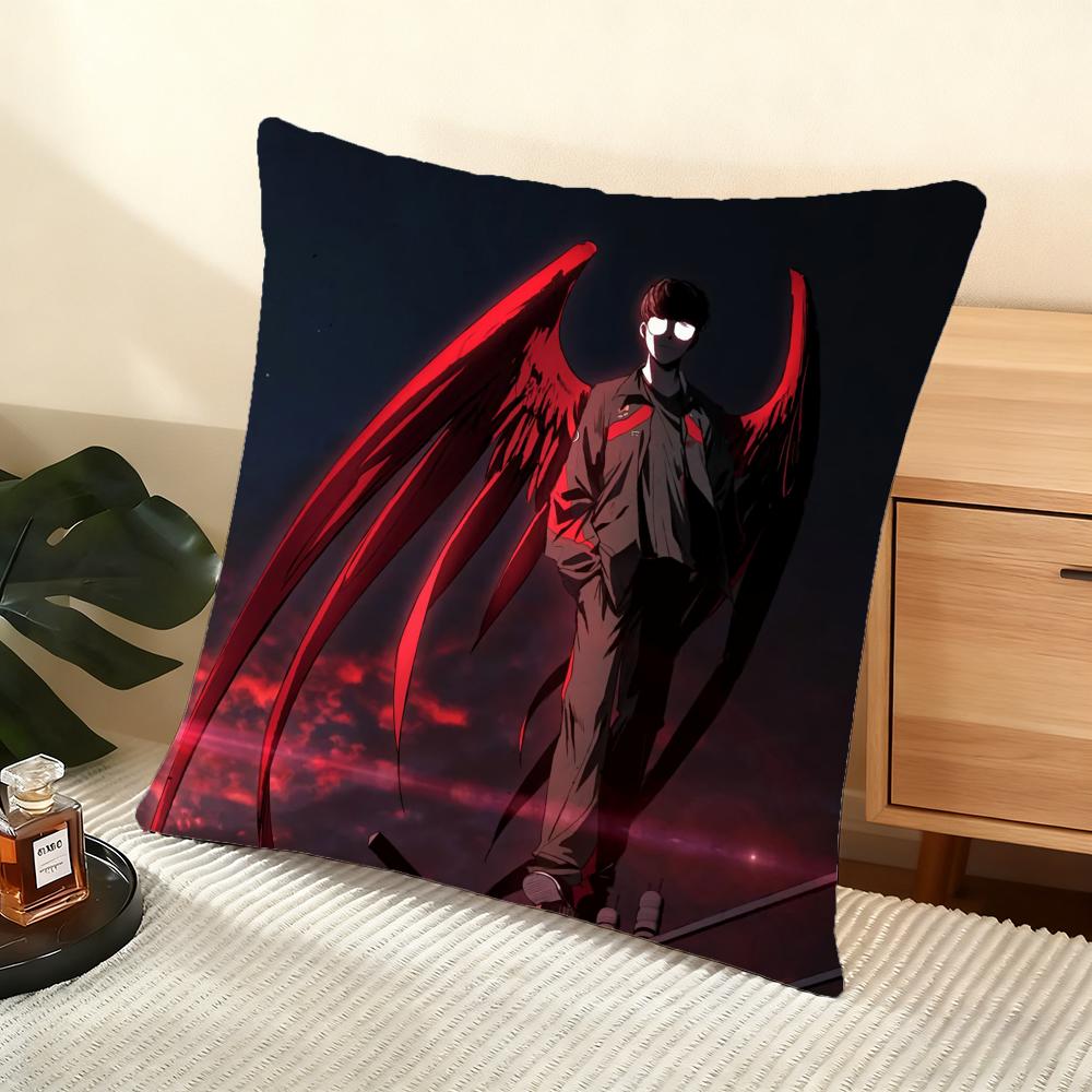 Cushion Cover Silky Short Plush Home Sofa Cushion Cover - Invisible Zipper Home Decoration F-Faker LOLS SKT T1 2025 Five Champio