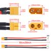 XT60 To O Ring Eyelet Terminal Plug Connector Cable 10AWG RC ESC Charger Side Power for for RC Lipo Battery FPV Racing