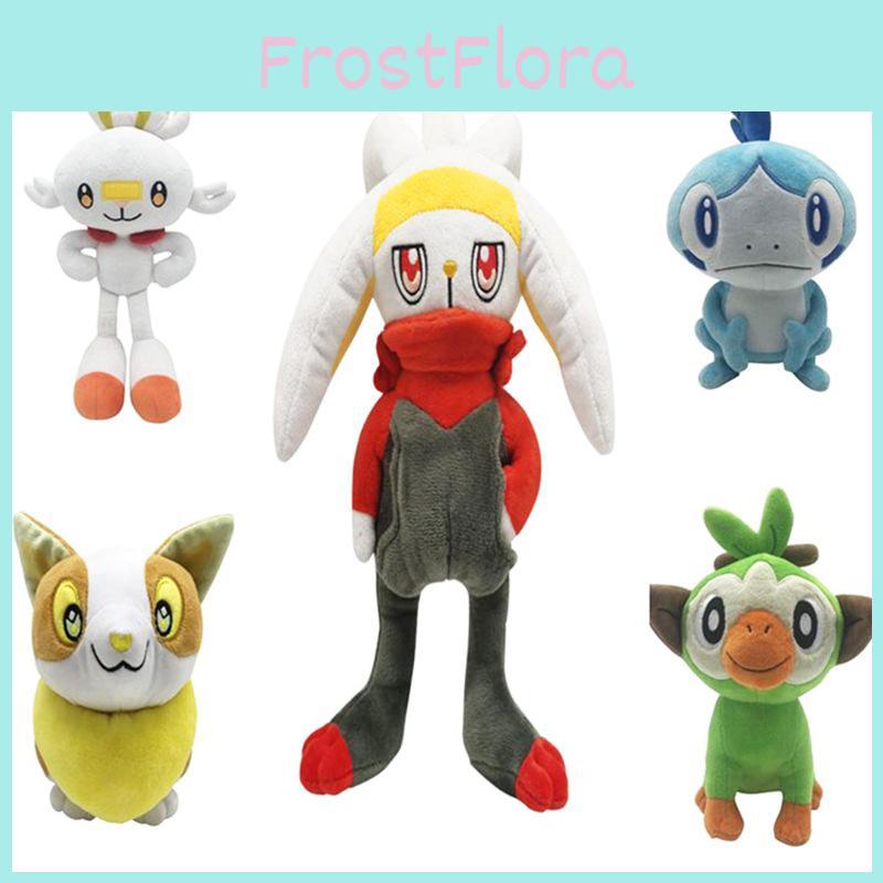 Sword Pokémon And Shield Plush Toy Game Stuffed Doll Soft Figure Kids Fans Gift