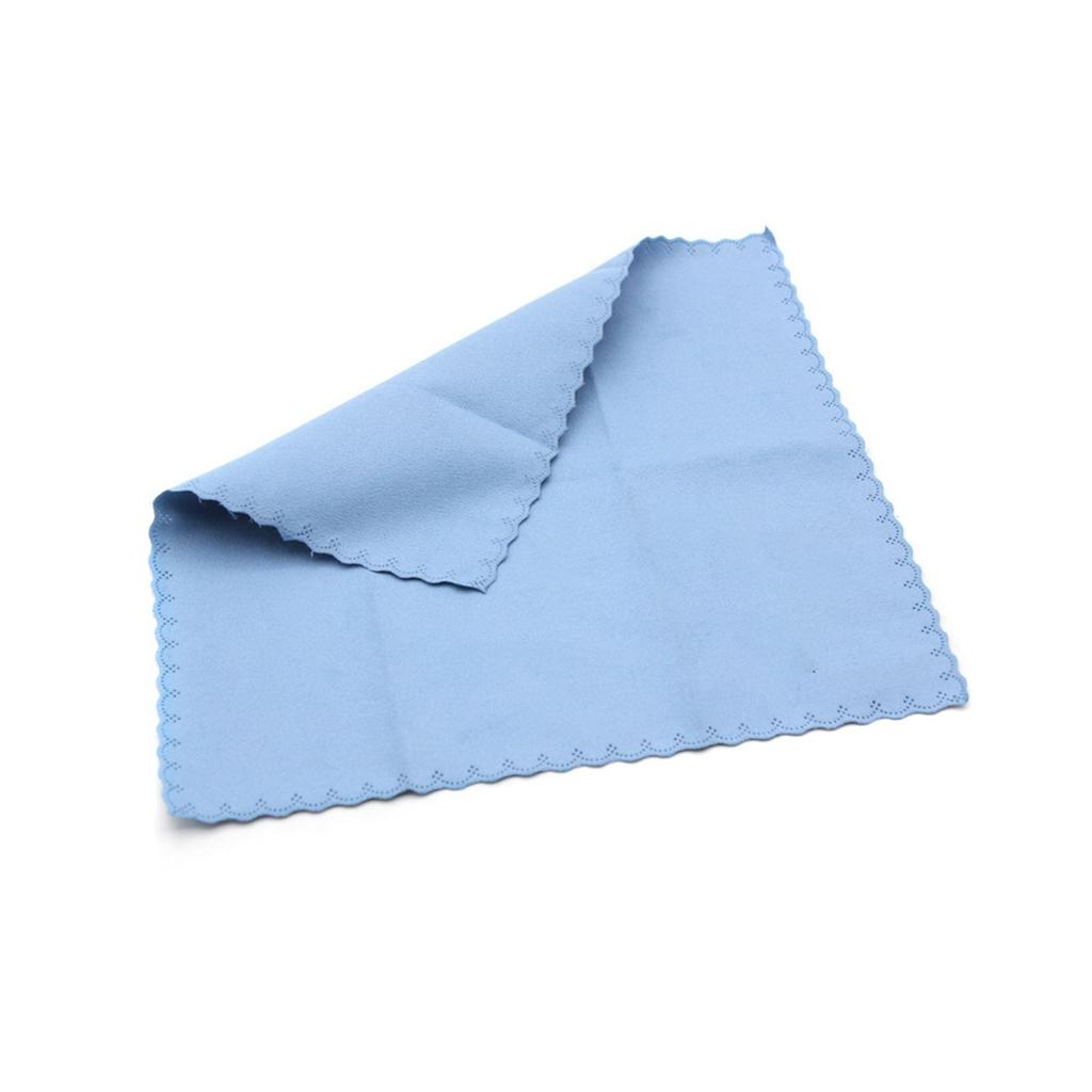 5pcs Microfiber Cleaning Polishing Polish Cloth for Musical Instrument Guitar Violin Piano Clarinet Trumpet Sax