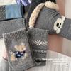 Thick Wool Socks - Children's Warm and Cute Cartoon Pile Socks. Comfortable Elastic Mid-calf Socks.