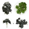 Artificial Amphibian Plants Terrarium Leaves Habitat Decor for Iguana for Turtle