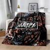 Film Teen Wolf bedruckte Decken Picknickdecke Warme Decke Weich und bequem Decke für Zuhause und Reise Bettwäsche Geburtstagsgeschenk