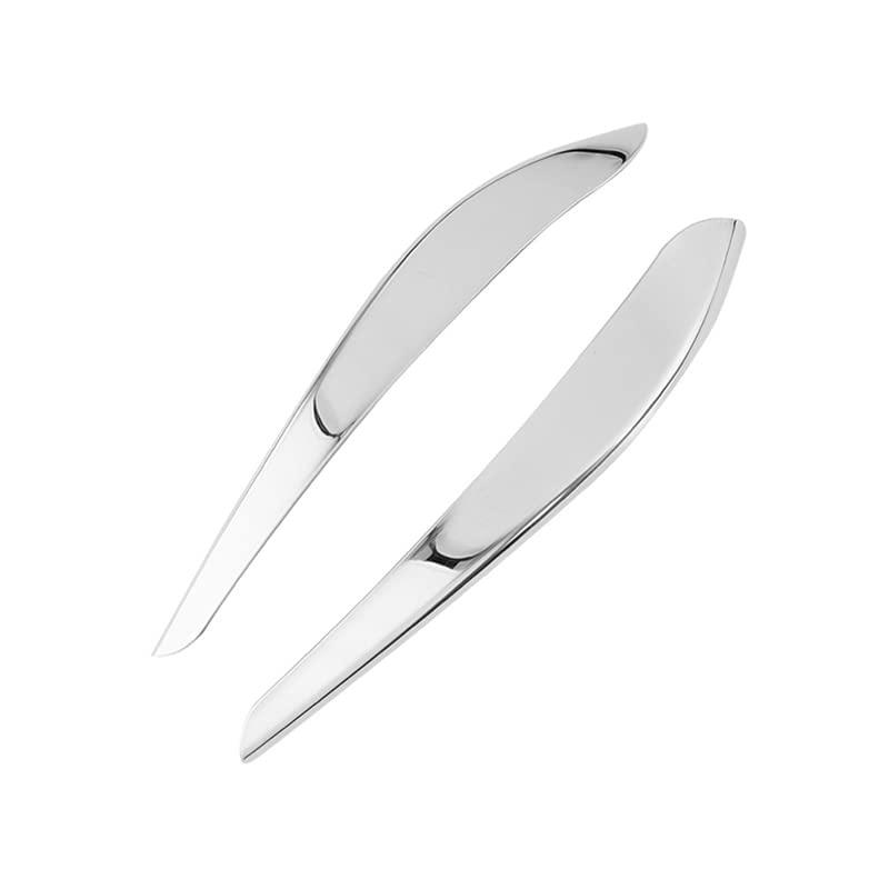 Onami Lexus Corner Corner Front Corner Stainless Mirror Compatible with the New Lexus 10 Series ES300h Garnish, Mould, Garnish, Accessory, Steel,