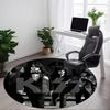 1pc KISS Band Office Round Area Rug, Under Office Chairs Bedroom Living Room Home Decor A1016305