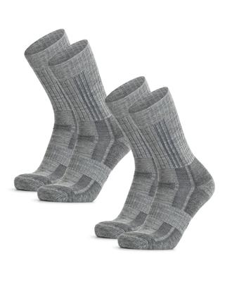 [DANISH ENDURANCE] Merino Summit 25,0-28,0 cm Hellgrau 2er-Pack