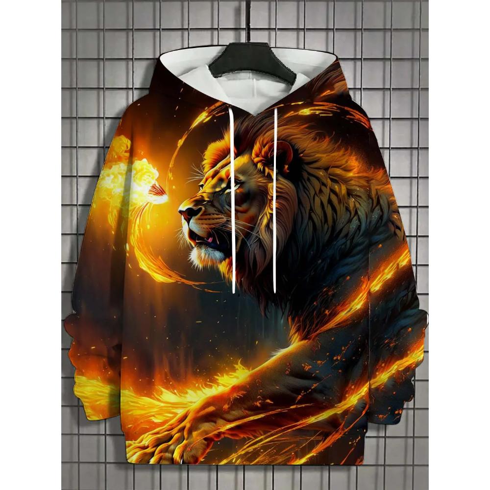 Comfortable Versatile Sweatshirt Casual Loose Men's Simple Hoodies Sweatshirts Men’s