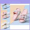 Stylish Girls Cartoon Slippers Soft Eva Summer Indoor Outdoor Non-slip House Shoes
