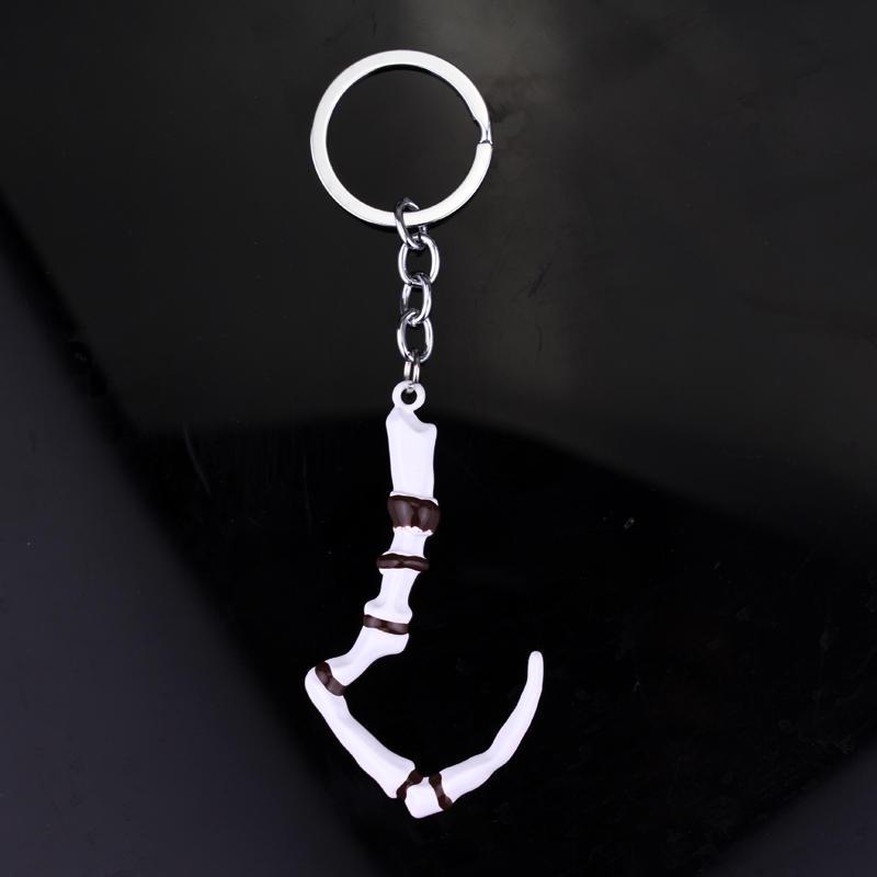 DOTA2 Weapon Model & Portal Scroll Pendant Necklace with Dota Logo Keychain