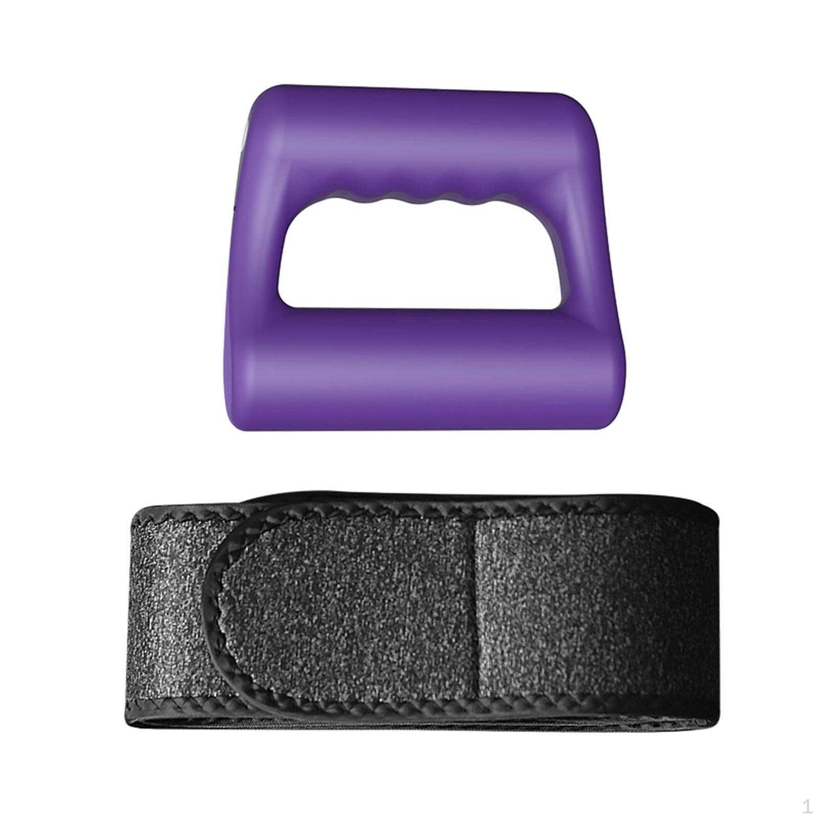 

Вибрационный массажер для тела с 5 скоростями, регулировка мышц, ручной электрический массаж спины фиолетовый