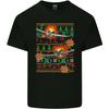 Christmas Fighter Jet Plane Pilot RAF Funny Unisexs Light Cotton TShirt