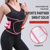 Custom Adjustable Body Shaper Belly Tummy Trimmer Wrap Sauna Sweat Waist Cincher Corset Sweat Girdle Sweat Waist Trainer Belt