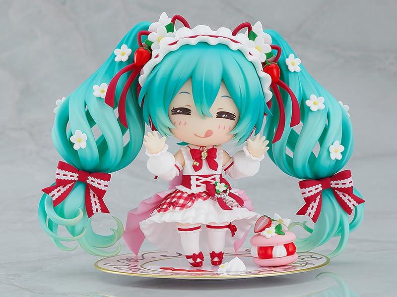 Good Smile Company Nendoroid Character Vocal Series 01 Hatsune Miku 15th Anniversary Plastic Action Figure Reissue Ver. Non-scale Pre-painted