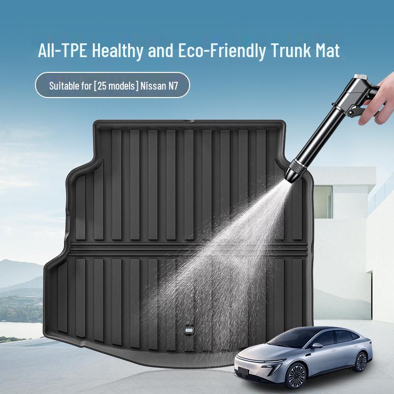All-Weather Custom TPE Trunk Mat for Nissan N7 Cars