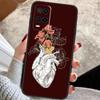 Human Heart Anatomy Case For OPPO A72 A52 A54S A57S A17 A77 A74 A94 A5 A9 A53 A15 A16 A76 A96 A18 A58 A78 A98