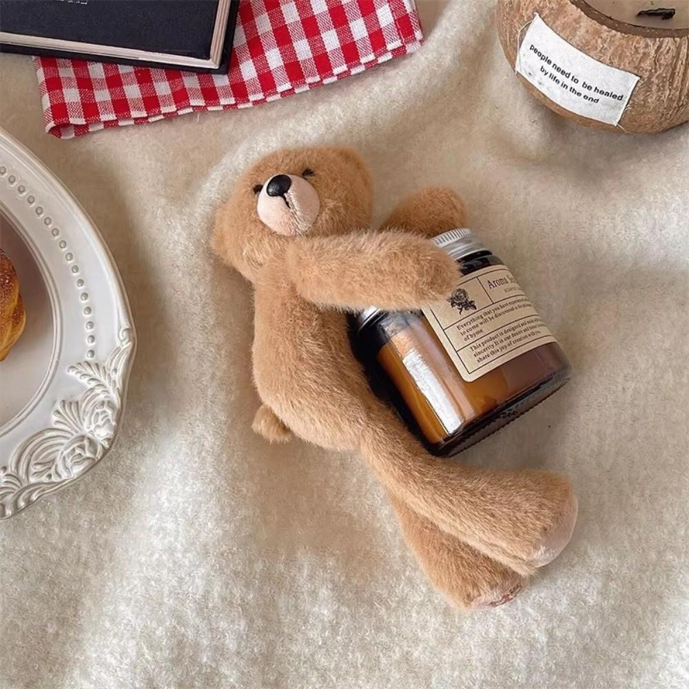 Cartoon Teddybär Haarnadel Plüschpuppe Haaransatz-Clip Modischer Teddybär Haarspange Haaraccessoires