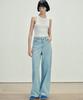 Marop 9164 Lightweight Wide Denim Pants (Light Indigo)