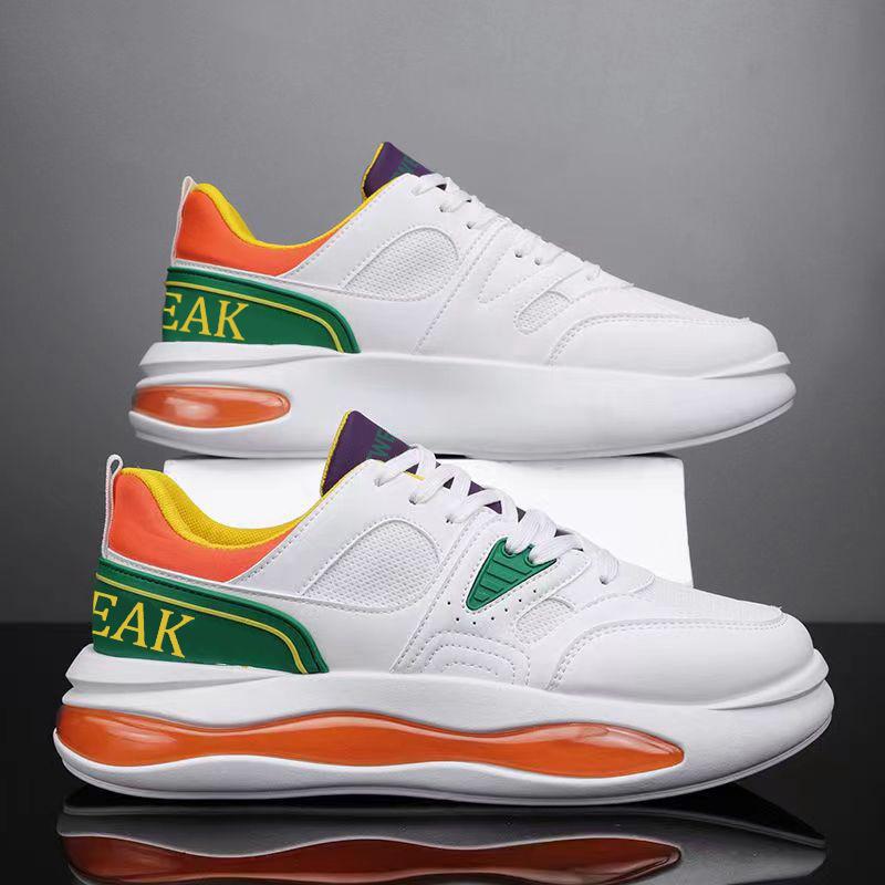 

2024 летние низкие белые туфли для спорта на открытом воздухе, новые кроссовки для бега, молодежные повседневные дышащие одинарные туфли 39